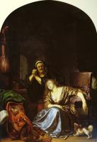 Frans van Mieris the Elder - The Death Of Lucretia